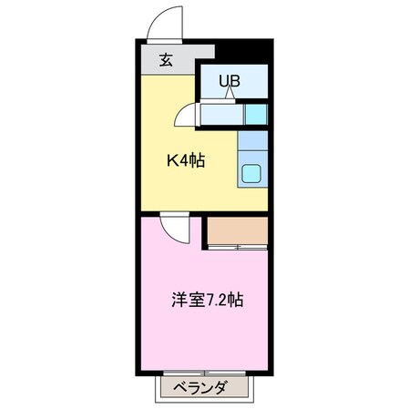 サンワ06の物件間取画像